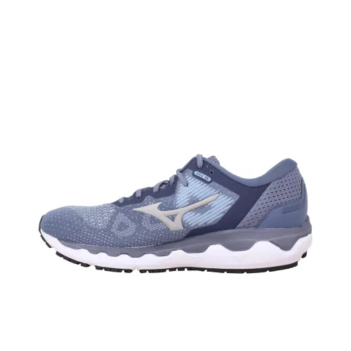 Mizuno Horizon 5 Running Shoes Men Low-Top Blue Gray