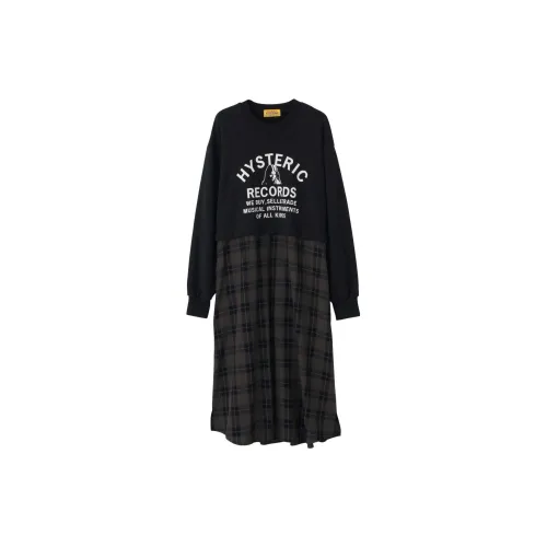 HYSTERIC GLAMOUR Long-Sleeved Dresses Women's Black