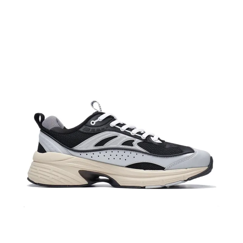 LiNing Comet LITE Lite Breathable Low Top Casual Shoes Men's Mist Gray-1