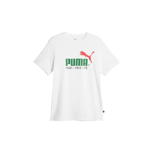 PUMA No. 1 Logo Celebration T-Shirts Men White