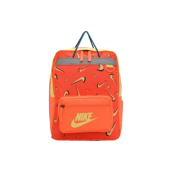 Nike Polyester Backpack Regular Men's Orange