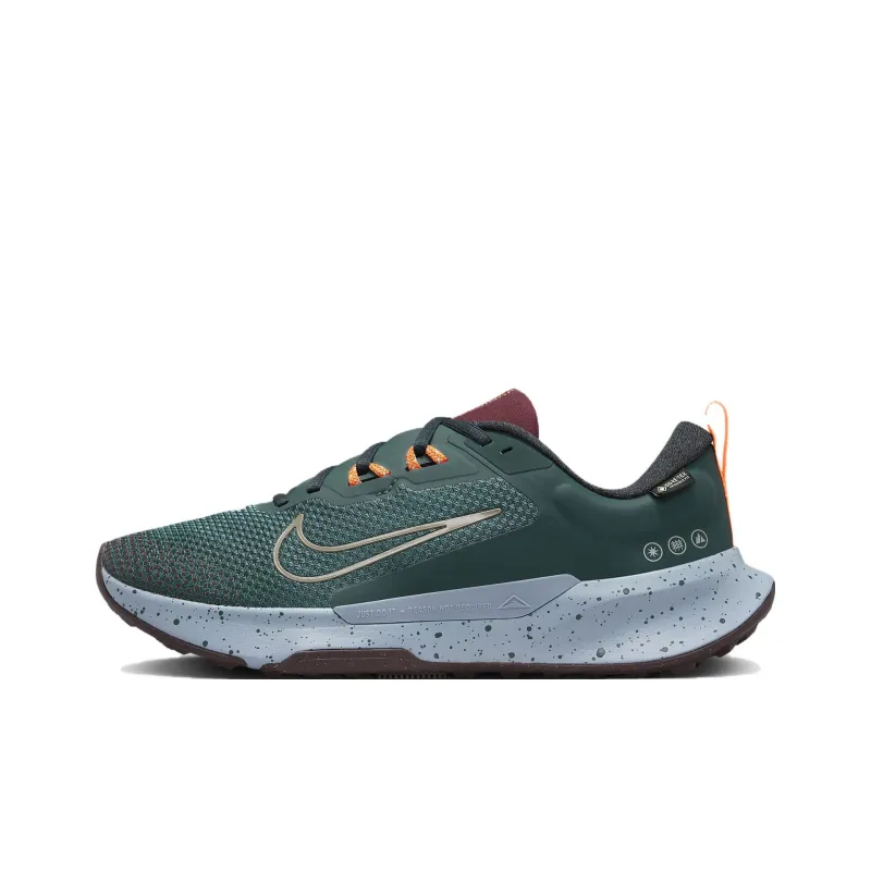 Nike Juniper Trail 2 Gore Tex Deep Jungle Night Maroon Safety Orange Khaki-0