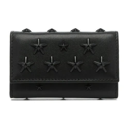 Jimmy Choo Leather Key Pouch Women's Black