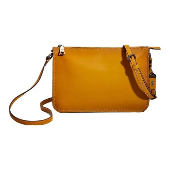 COACH Soho Leather Envelope Bag Shoulder Bag Crossbody Bag Small Size Women's Saffron