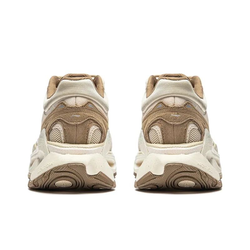 LiNing Beyond Infinity Anti-Slip Wear-Resistant Low-Top Casual Shoes Women's Light Brown-5