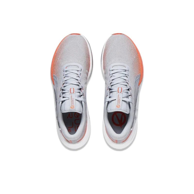 LINING Furious Rider 7.0 V2 Running Shoes Men Low Top Gray/Orange-3