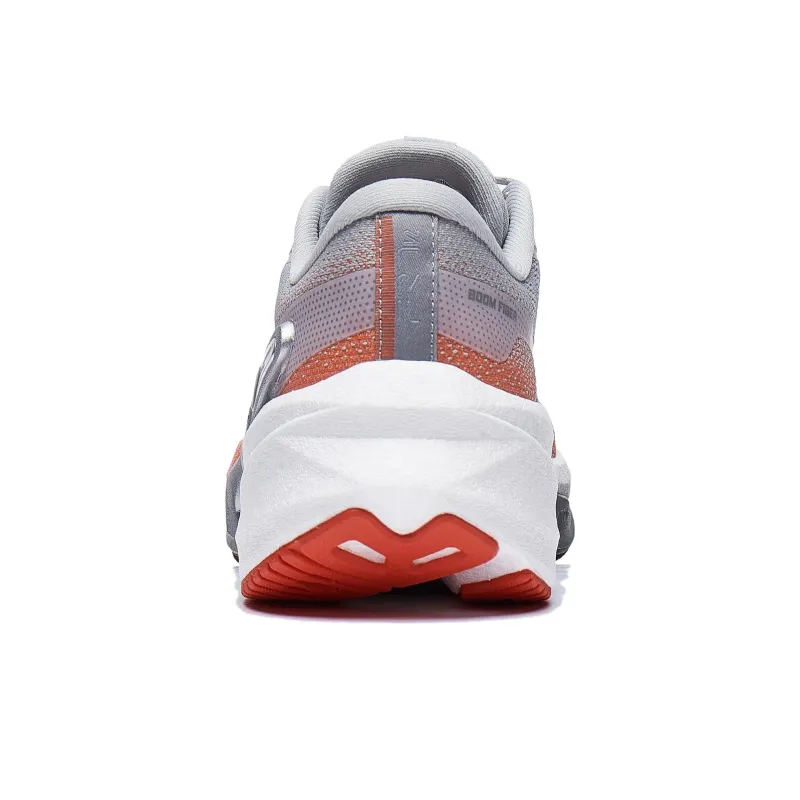 LINING Furious Rider 7.0 V2 Running Shoes Men Low Top Gray/Orange-5