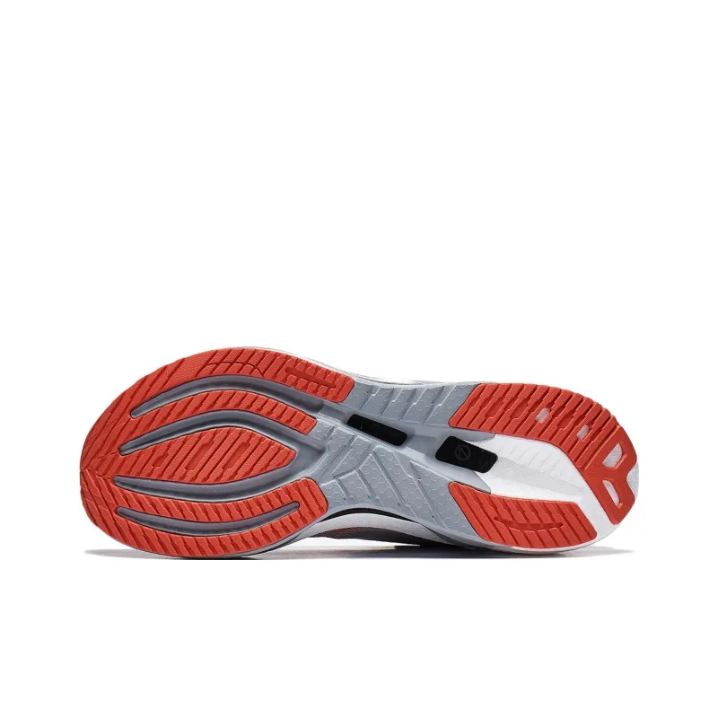 LINING Furious Rider 7.0 V2 Running Shoes Men Low Top Gray/Orange-6