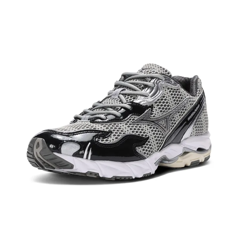 Mizuno Wave Rider 10 Flame Wave One Block Down Onyx-1