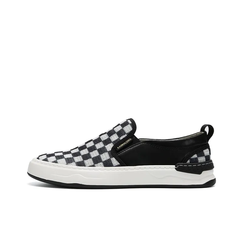 Kemaron Loafers Men's Black White-0