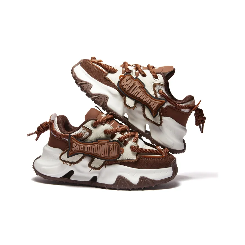 RIFUGIO VO' Flying Fish No.1 Wear-Resistant Height Increasing Low-Top Chunky Sneakers Unisex-60