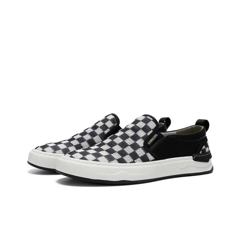 Kemaron Loafers Men's Black White-2