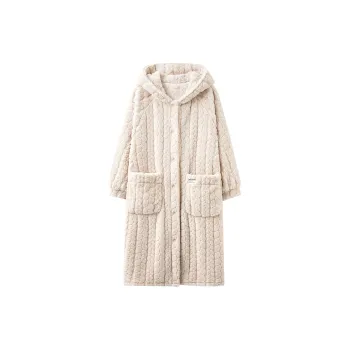 Jovini Bath Robes Women's Apricot