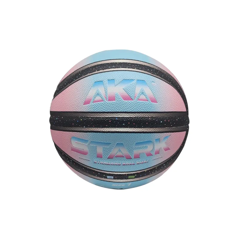 AKA PU Basketball Pink Blue Size 7 Training Reflective Unisex-0