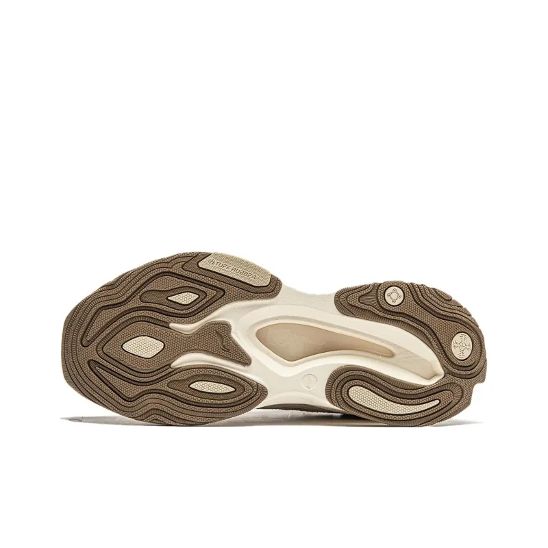 LiNing Beyond Infinity Anti-Slip Wear-Resistant Low-Top Casual Shoes Women's Light Brown-6