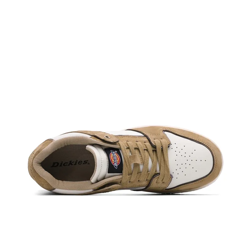 Dickies 100th Anniversary Low-Top Skateboard Shoes Men's White Brown-2