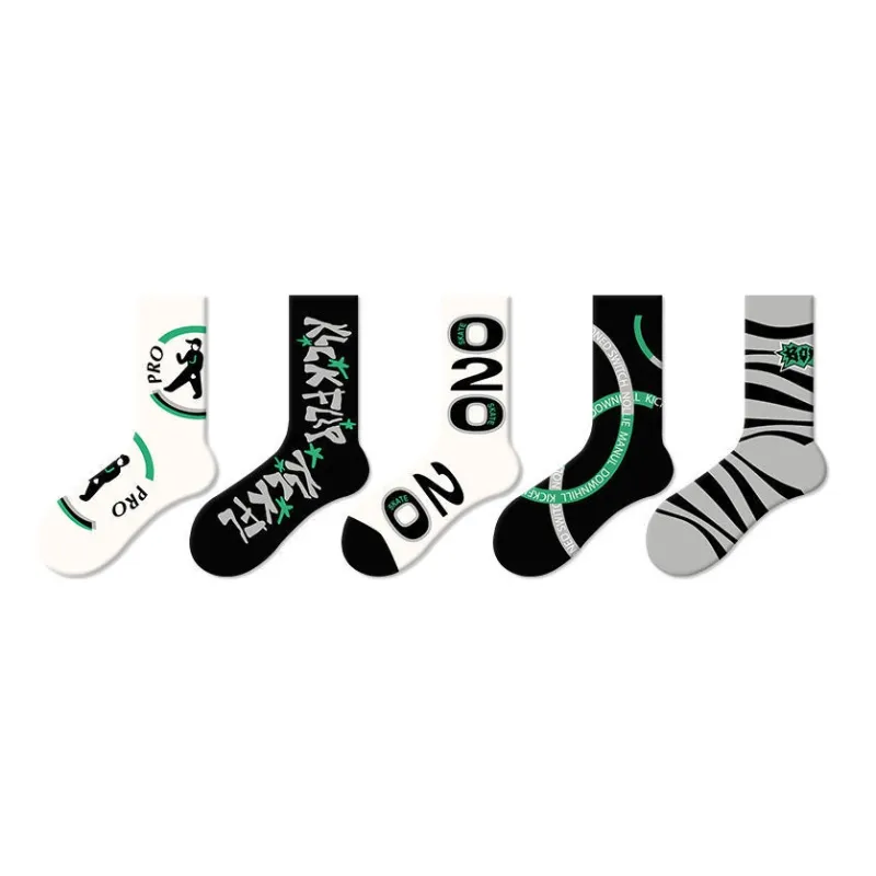 JKN Unisex Mid Calf Socks-4