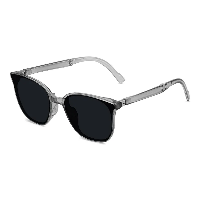 CLARKIA FLOWER TR/Memory Plastic Square Sunglasses Unisex-17