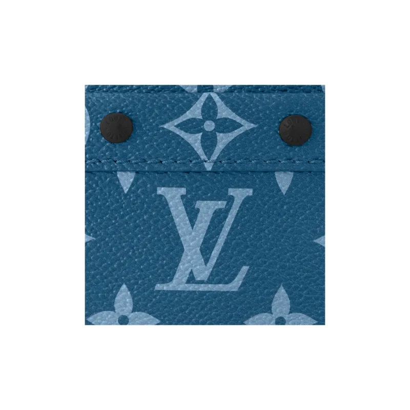 LOUIS VUITTON Alpha Monogram Canvas Canvas Bag Shoulder Bag Crossbody Bag Regular Men's Atlantic Blue-4