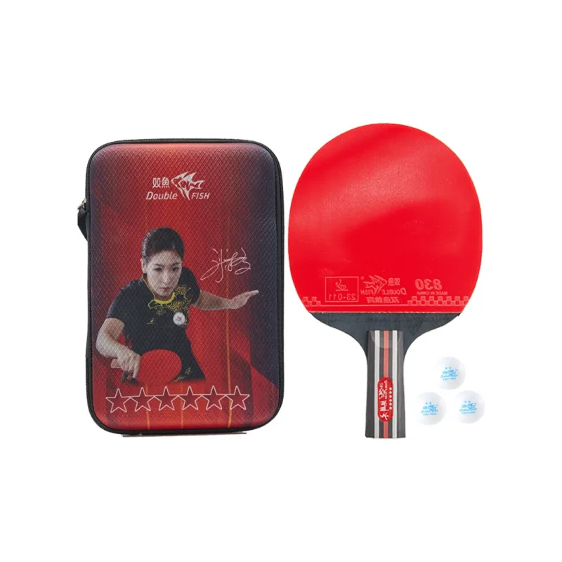DOUBLEFISH Ping Pong Paddles Unisex All Wood-1