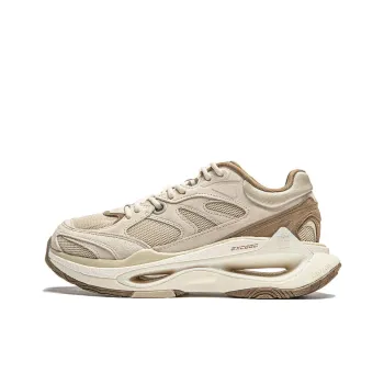 LiNing Beyond Infinity Anti Slip Wear Resistant Low Top Casual Shoes Women's Light Brown