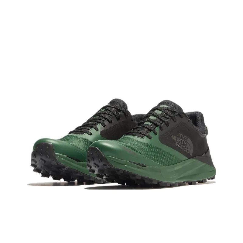 THE NORTH FACE Vectiv Enduris 3 Waterproof And Breathable Low Top Running Shoes Men's Black Green-2