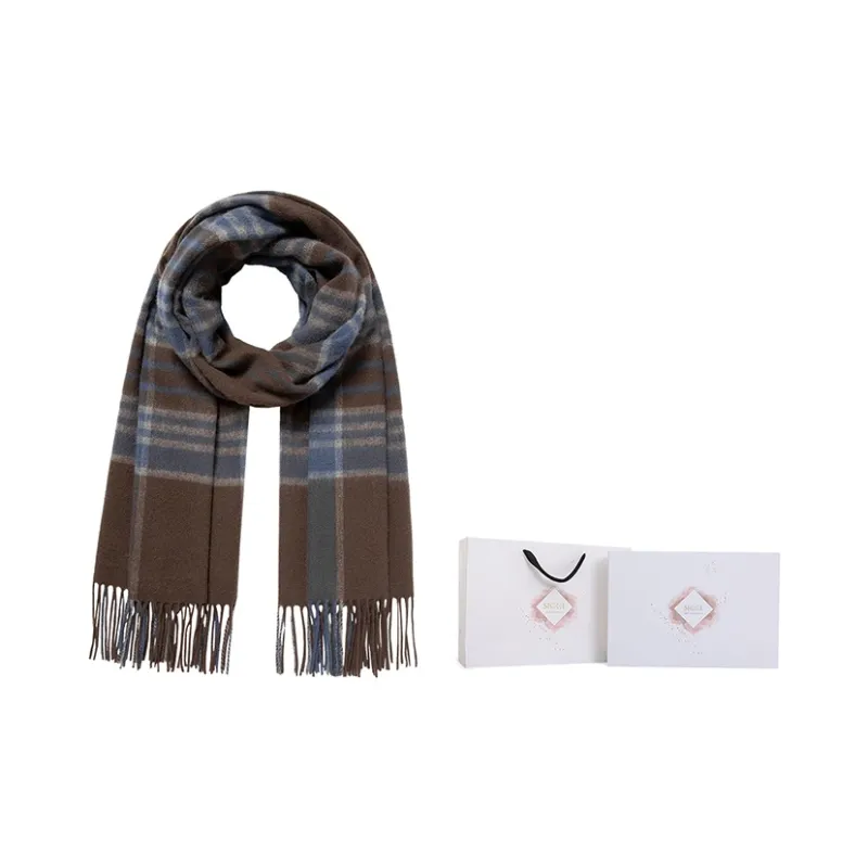 SIGGI STUDIOS 100% Sheep Wool Knit Scarves Women's-1