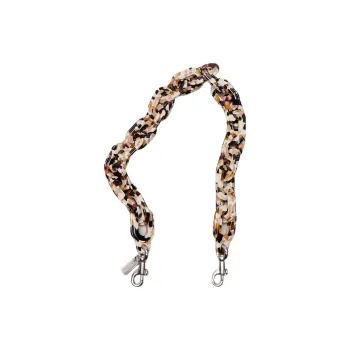 Coachtopia Recycled Plastic Bag Strap Accessory Women's Brown & Black