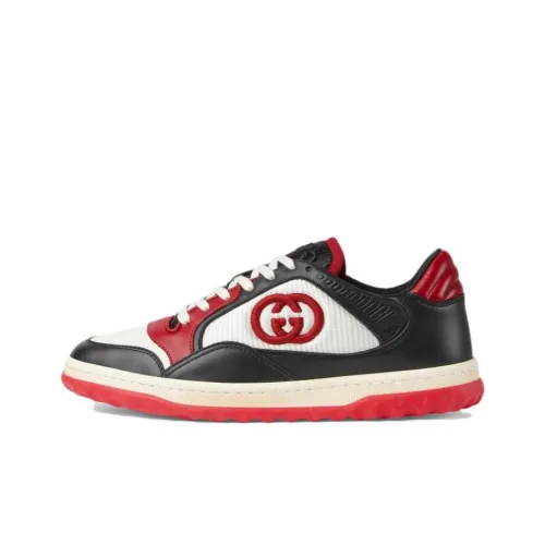 GUCCI MAC80 Skateboard Shoes Women's Low-Top Black