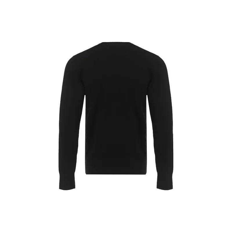 VERSACE JEANS COUTURE Loho Embroidered Crewneck Knitted Jumper-1