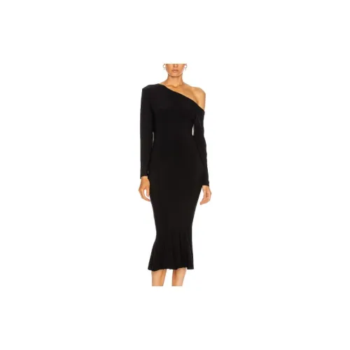 NORMA KAMALI Long-Sleeved Dresses Women's Black