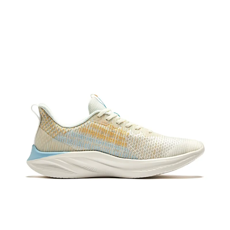 Erke Low Top Running Shoes Men's Lake Blue-1