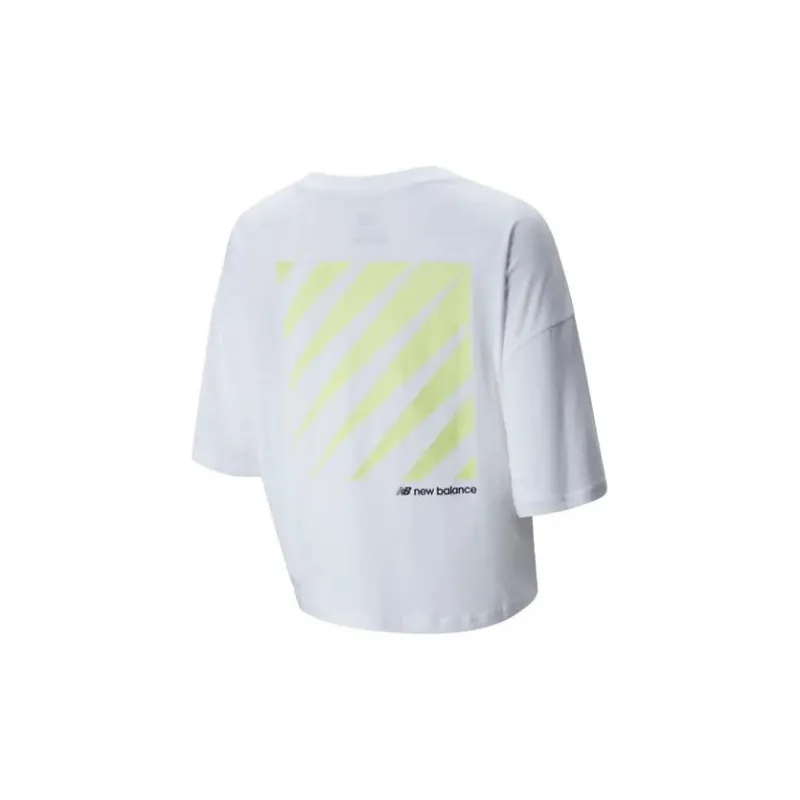 New Balance T Shirts Women's Gray-1