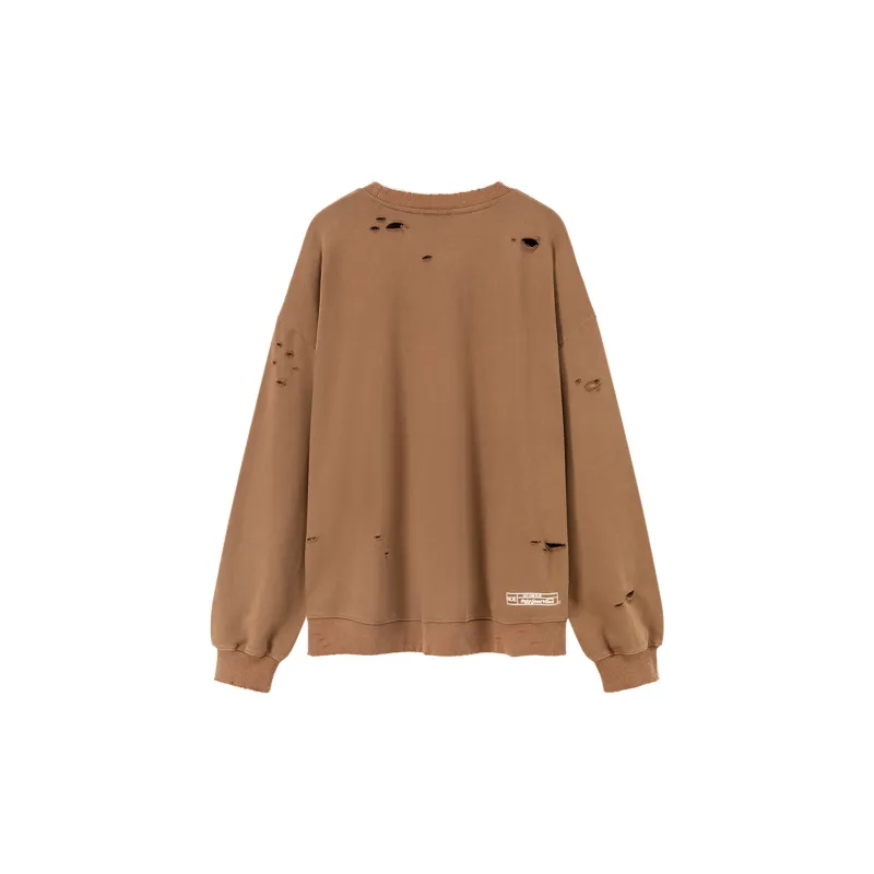 NO ONE ELSE Sweatshirts Unisex Brown-1