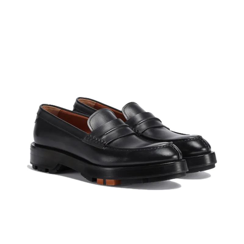 Zegna Udine Leather Lug-sole Loafers-2