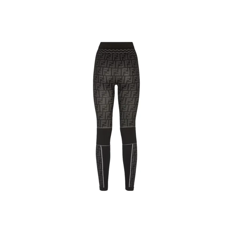 FENDI Leggings Women's Black-1