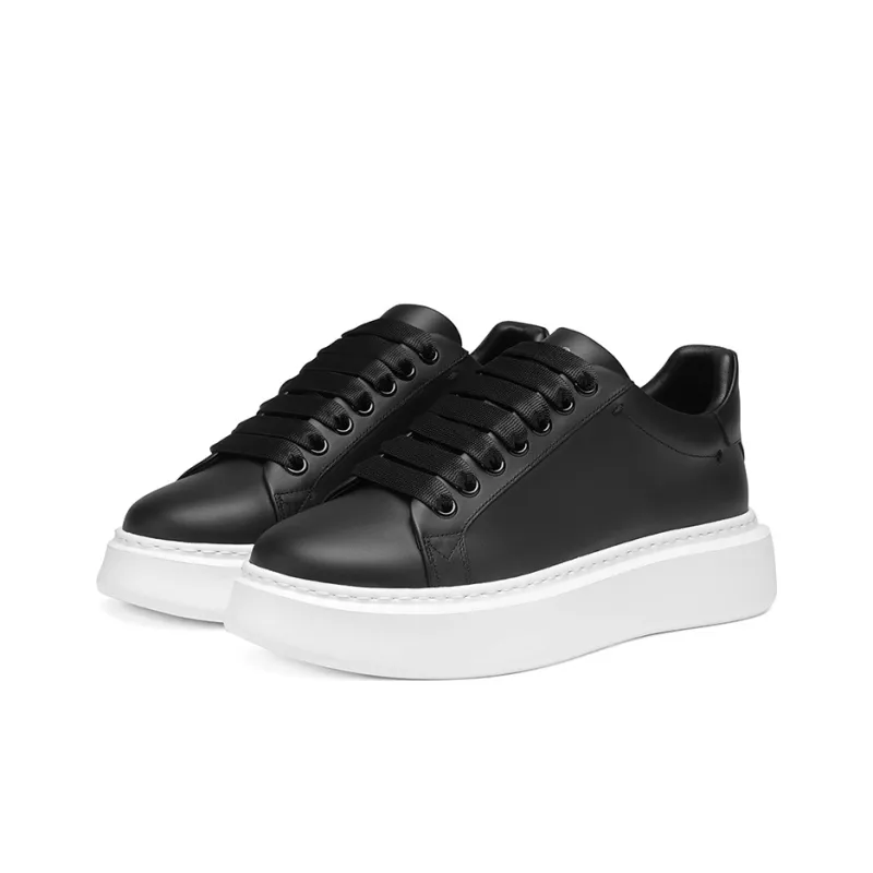 ROBERTA DI CAMERINO Abrasion-Resistant Low-Top Skateboard Shoes Men's Black-2