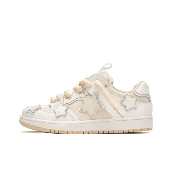 Youthloser Low Top Skateboard Shoes Unisex Beige