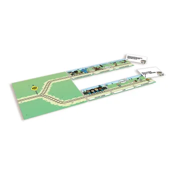 Broadway Toys Electric Train Puzzle Card Expansion Double Pack Track Cards Feature Cards Board Games