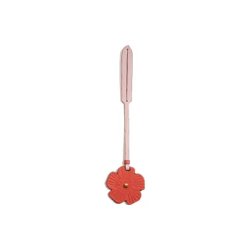 COACH Leather Pendant Bag Merchandise Women's Red & Pink