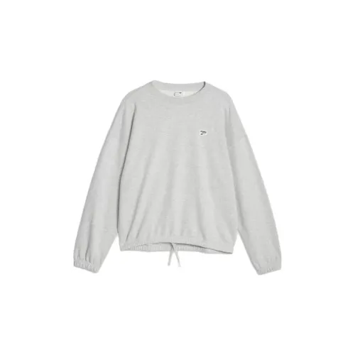 PUMA Safari Glam Sweatshirts Women's Gray