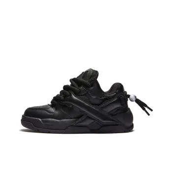 Xavier3 X3 Bone Shoes Low Top Skateboard Shoes Unisex Black Warrior