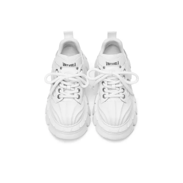 VINYVIOLA Height Increasing Low-Top Chunky Sneakers Women's-13