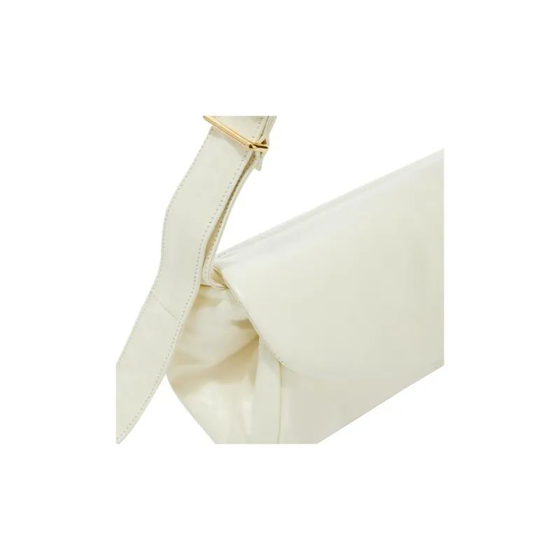 JIL SANDER Cannolo Foldover Large Shoulder Bag-2