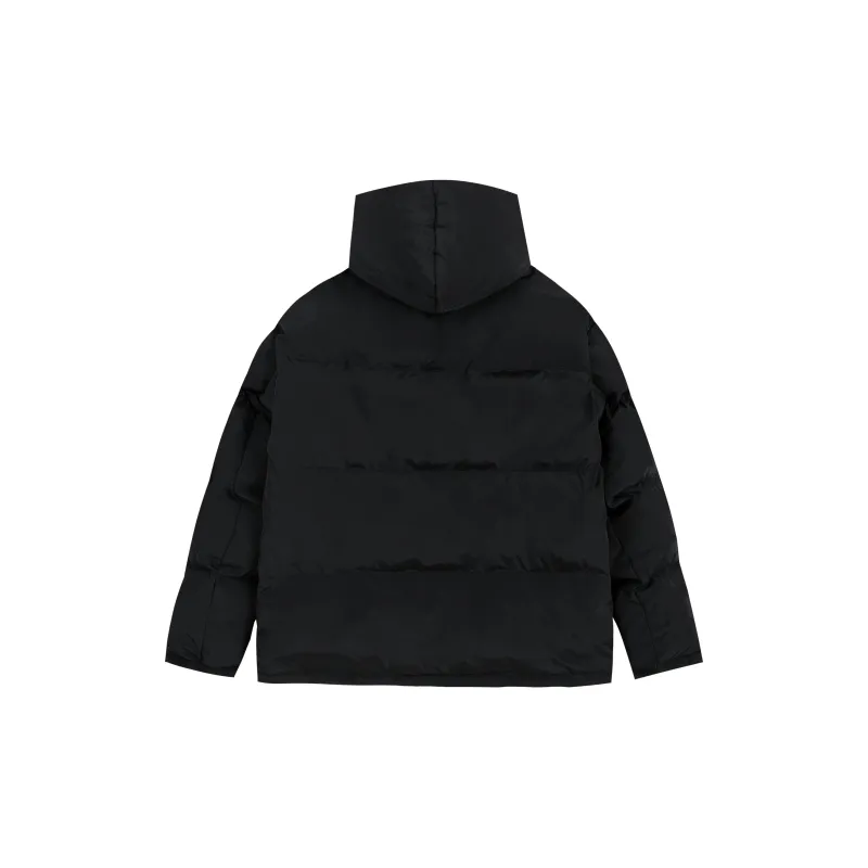 Atry Alphabet Slogan Series Puffer Jacket National Trend Minimalist Style Unisex Cold Resistant Coat Unisex-11