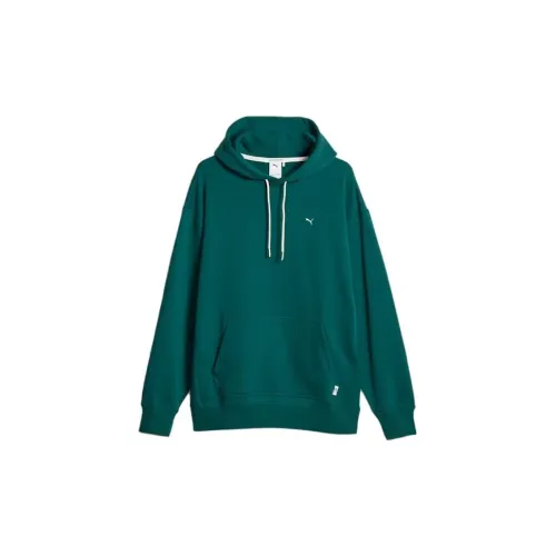 PUMA Sweatshirts Unisex Olive Green