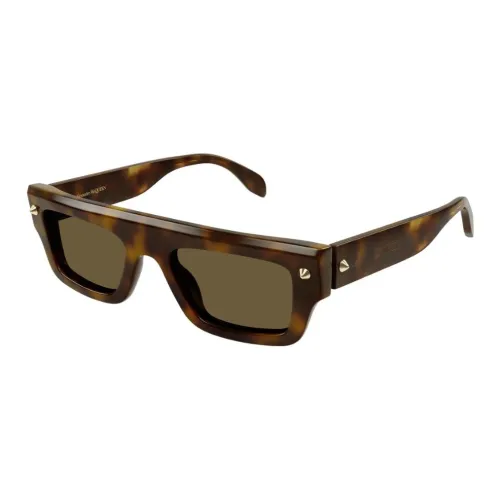 Alexander McQueen Rectangle Frame Sunglasses