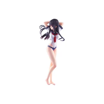 U C White Peak Lily Flower Sauce Scale Figures 26.2cm