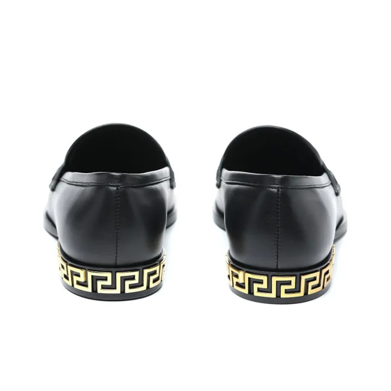 VERSACE Loafers Women's Black-3