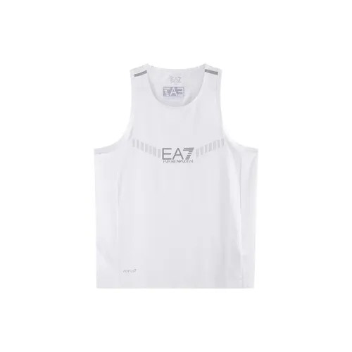 EMPORIO ARMANI EA7 Tank Tops Men White